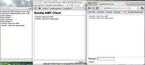 AIRServer Messages Demo AIRServer Messages Demo