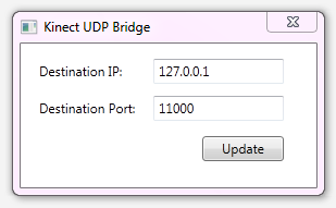 Kinect UDP Screen